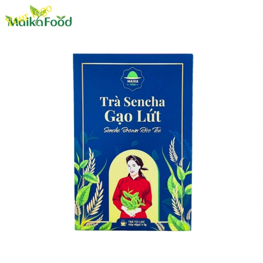 Trà Sencha Gạo Lứt