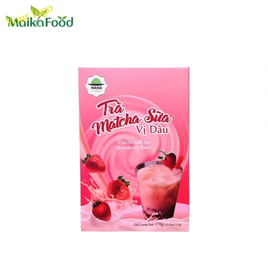Trà matcha sữa – vị dâu