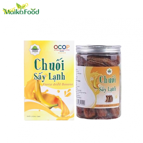 Chuối sấy lạnh